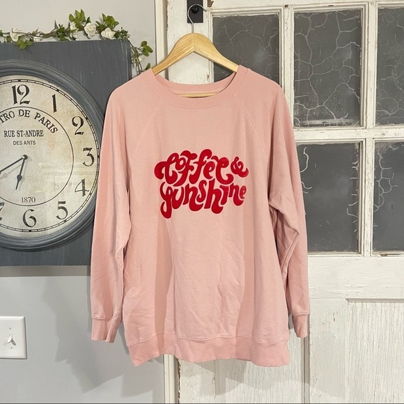 Wildfox Valentines Coffee and Sunshine Crewneck Sweatshirt - Picture 7 of 7